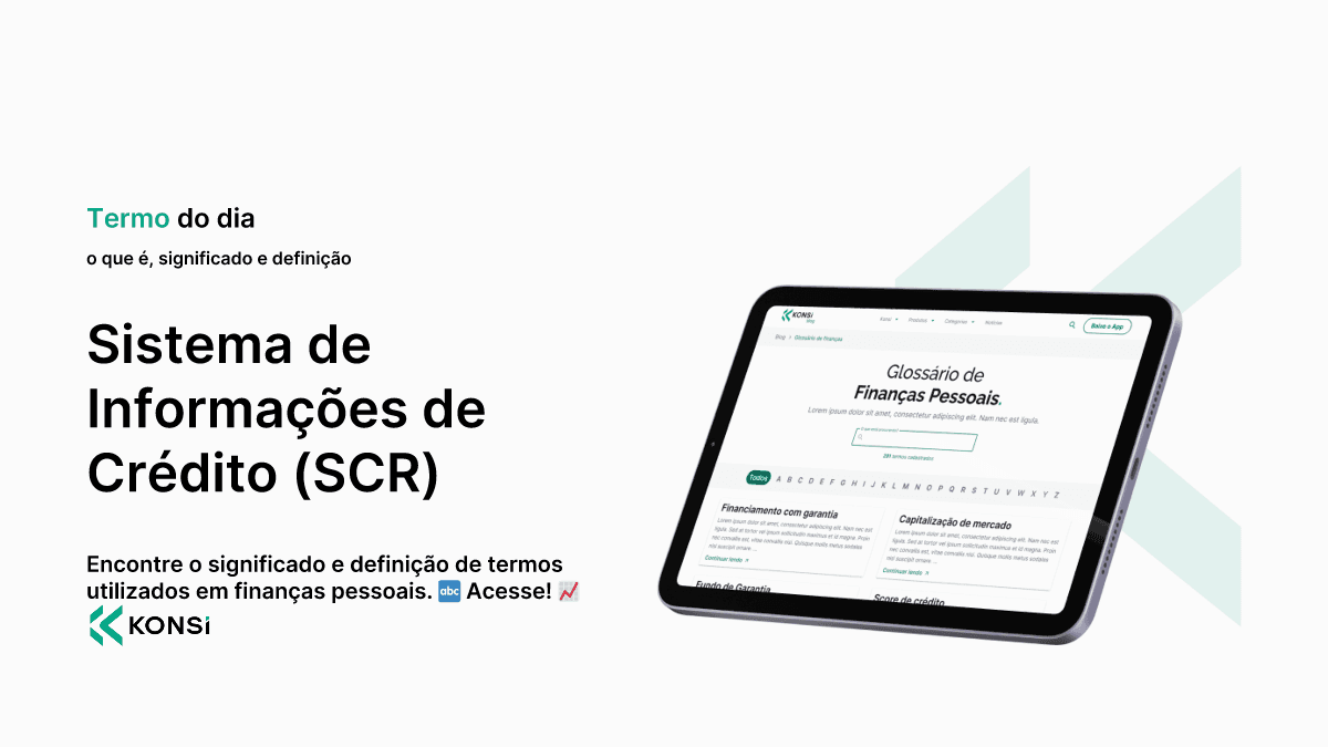 Sistema de Informações de Crédito (SCR)